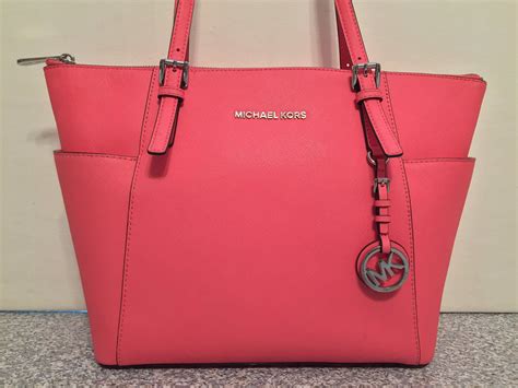 Salmon Michael Kors Handbag 